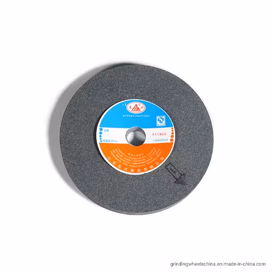 350x40x127mm abrasivo em forma plana vitrificado ligado óxido de alumínio rodas de pedra para moagem de perfil de engrenagem